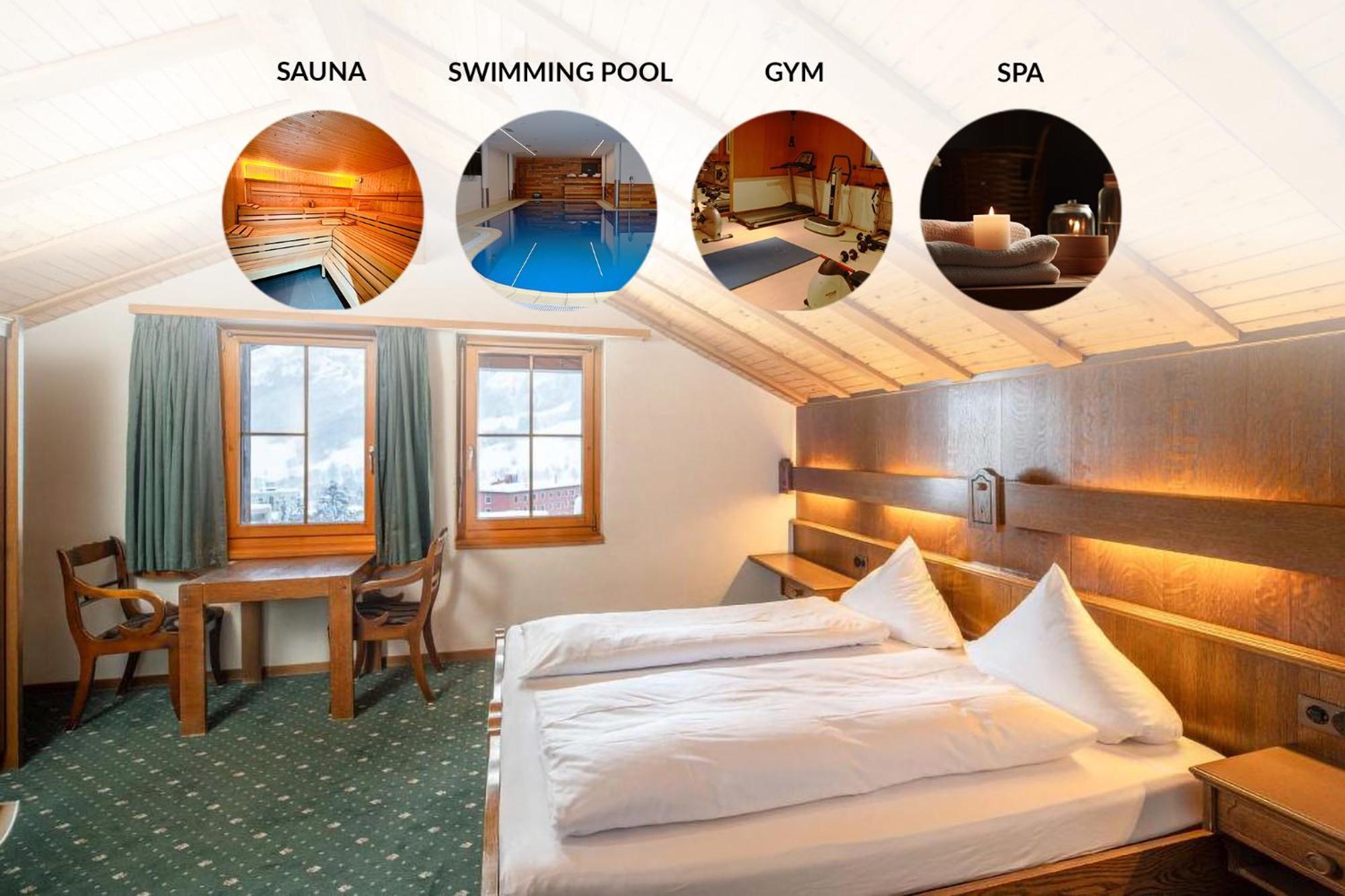 Grichting Hotel & Serviced Apartments Лойкербад Екстериор снимка